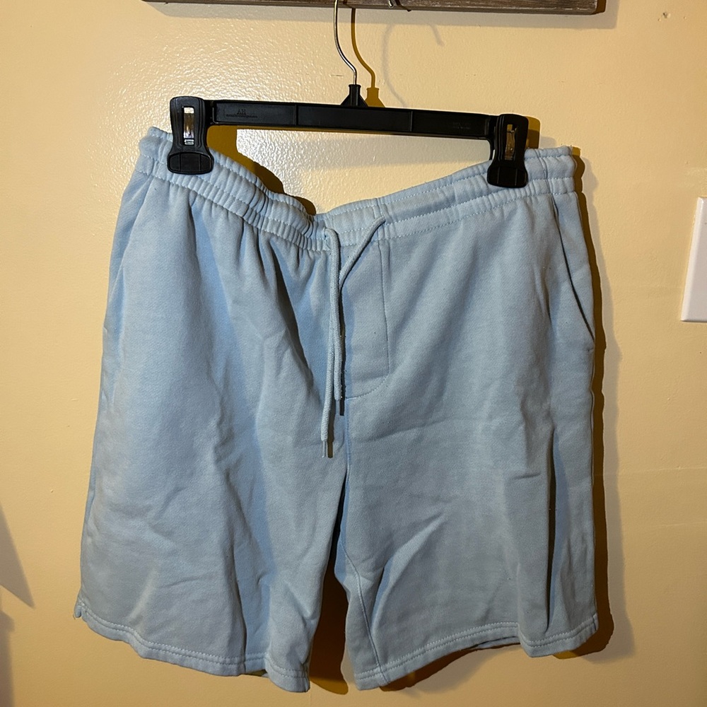 Fashion nova men Tyson vintage wash shorts blue